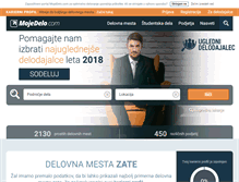 Tablet Screenshot of mojedelo.com